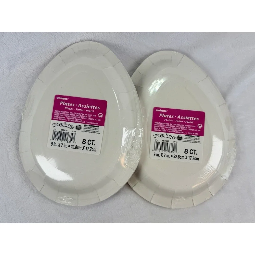 Hatchimals Party‎ Plates